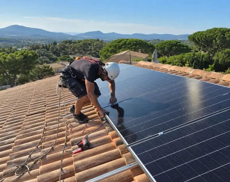 Installateur panneaux solaires Guenrouet — pose photovoltaïque sur toiture